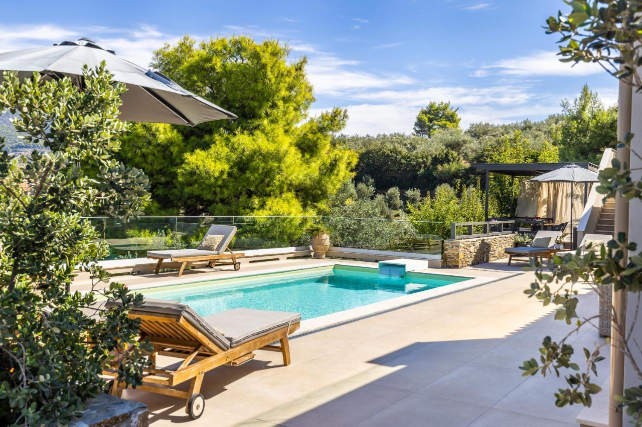 Villa Politimi Luxury Retreat Szkópelosz Kültér fotó