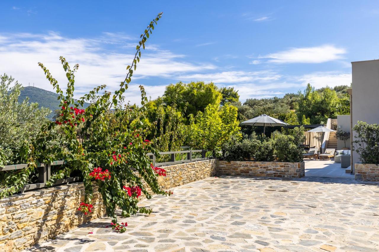 Villa Politimi Luxury Retreat Szkópelosz Kültér fotó