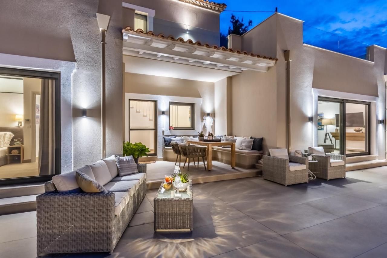 Villa Politimi Luxury Retreat Szkópelosz Kültér fotó