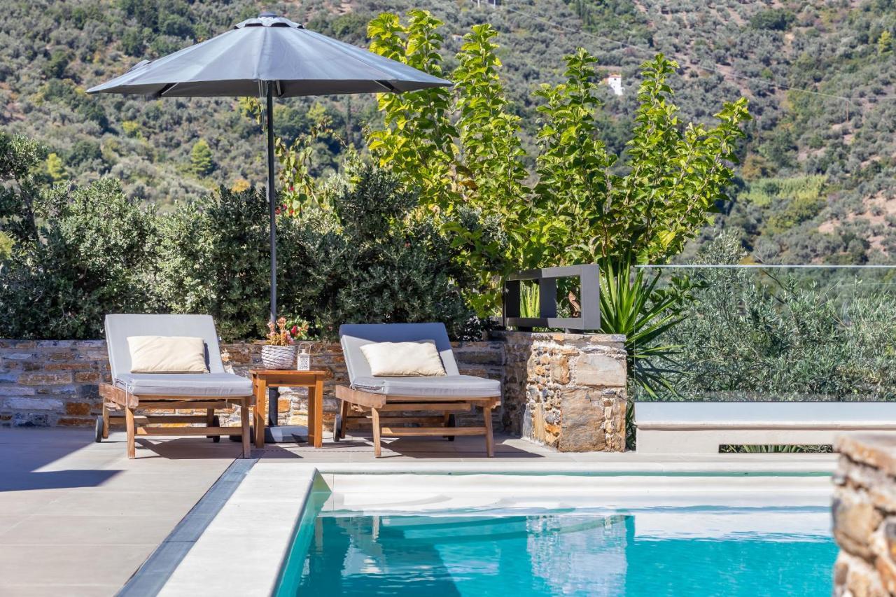 Villa Politimi Luxury Retreat Szkópelosz Kültér fotó