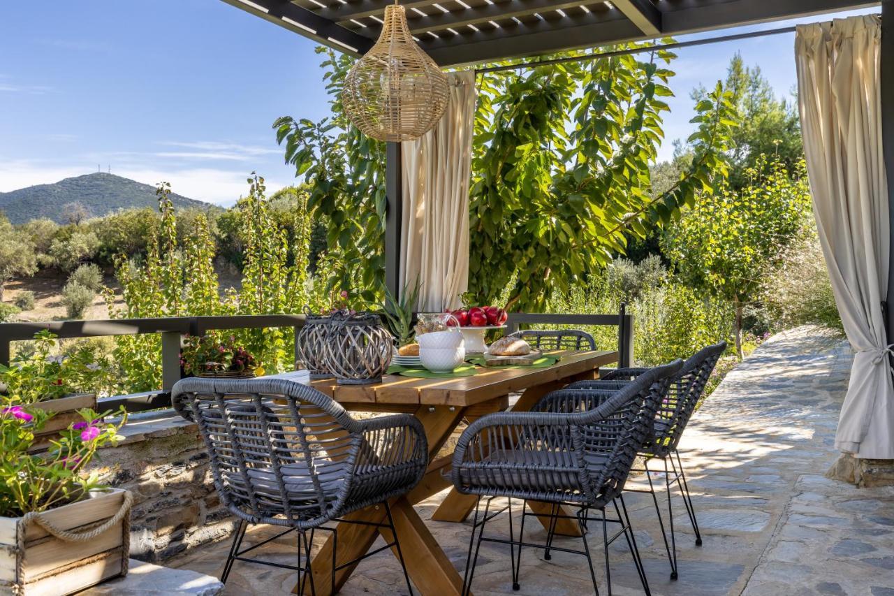 Villa Politimi Luxury Retreat Szkópelosz Kültér fotó