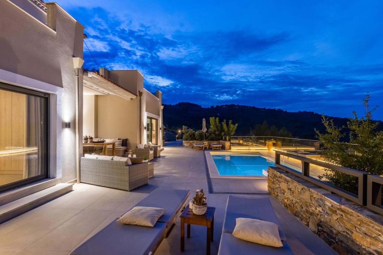 Villa Politimi Luxury Retreat Szkópelosz Kültér fotó