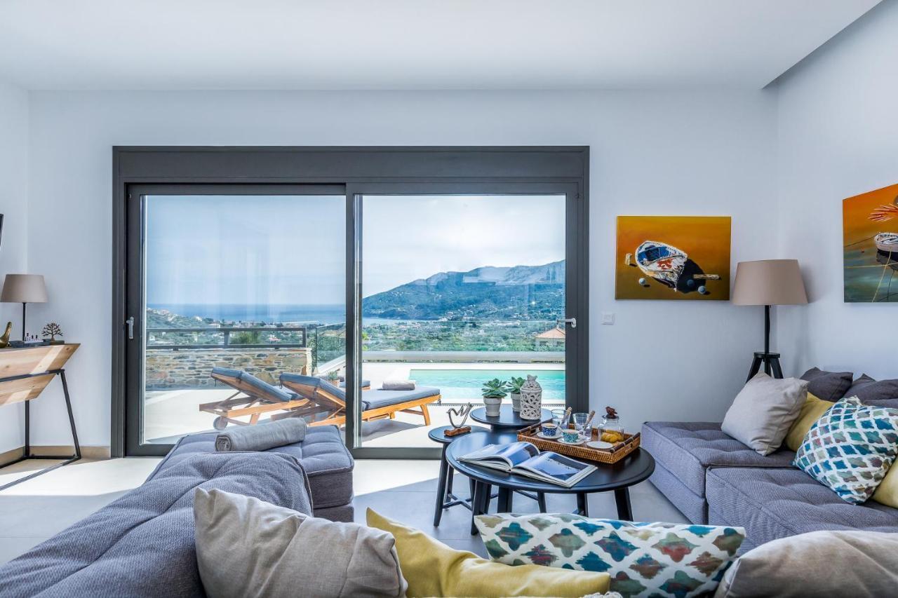 Villa Politimi Luxury Retreat Szkópelosz Kültér fotó